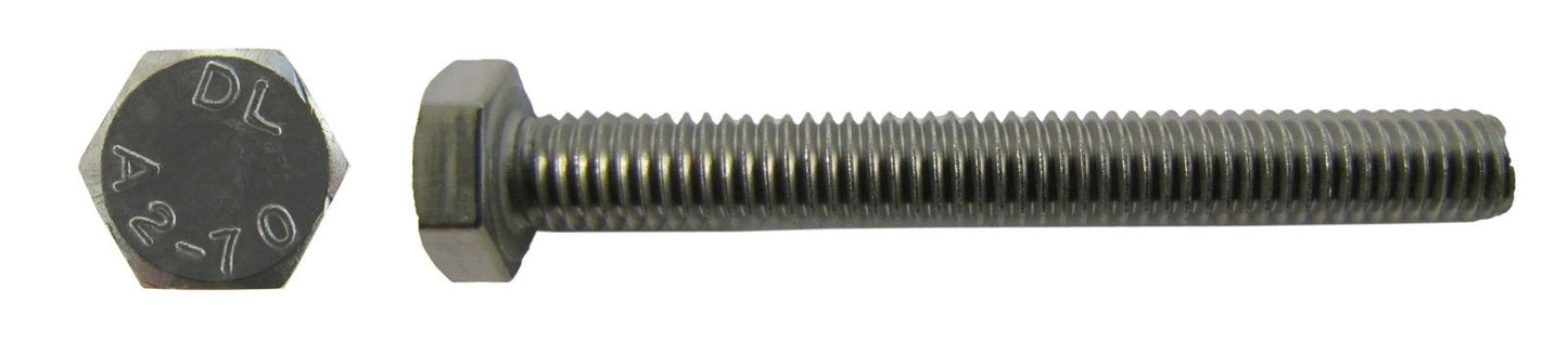 Bolts Hexagon Stainless Steel 6mm x 65mm(1.00mm Pitch)10mm Per 20