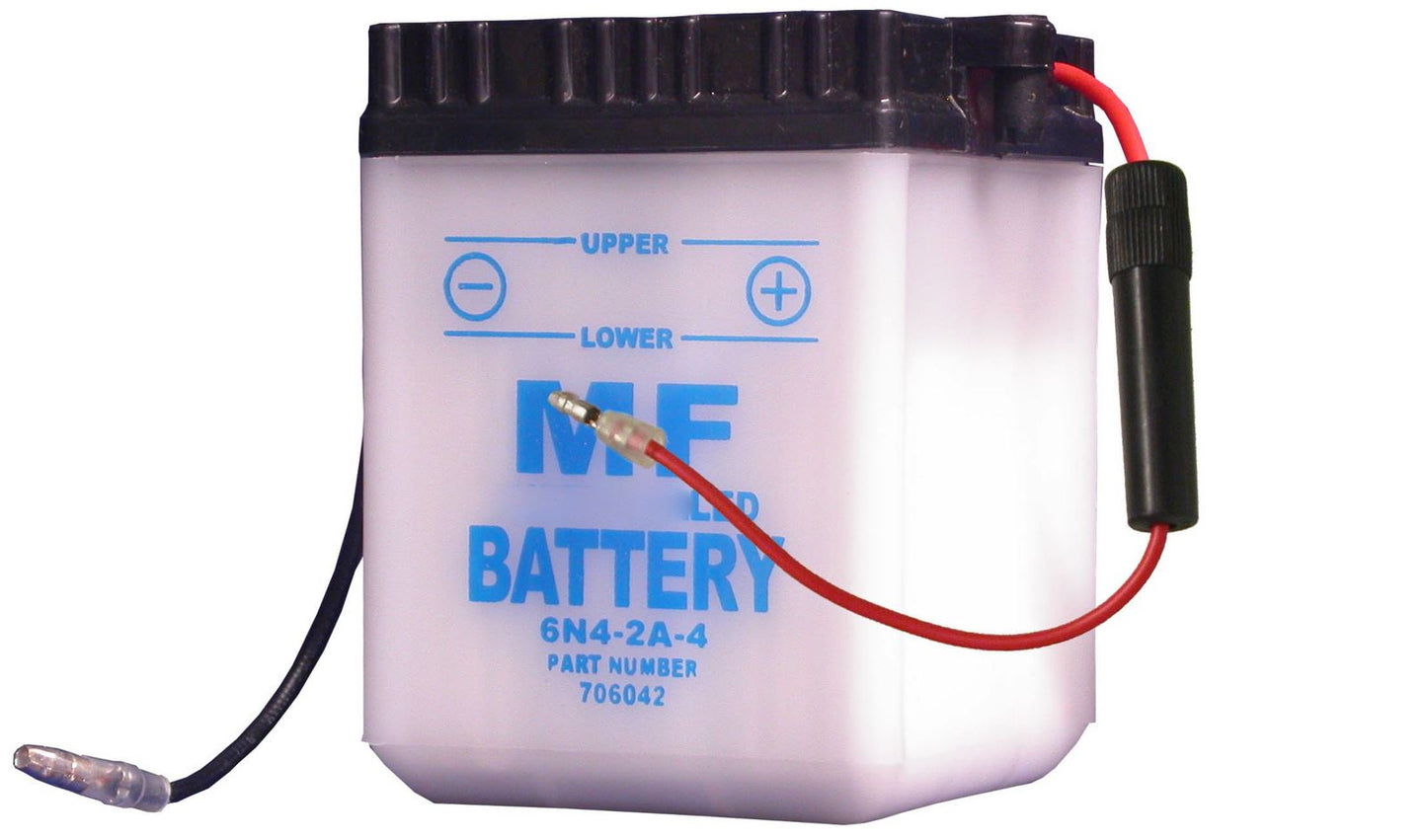 Battery 6N4-2A-4 - 6v 4AH L:71mm H:94mm W:71mm