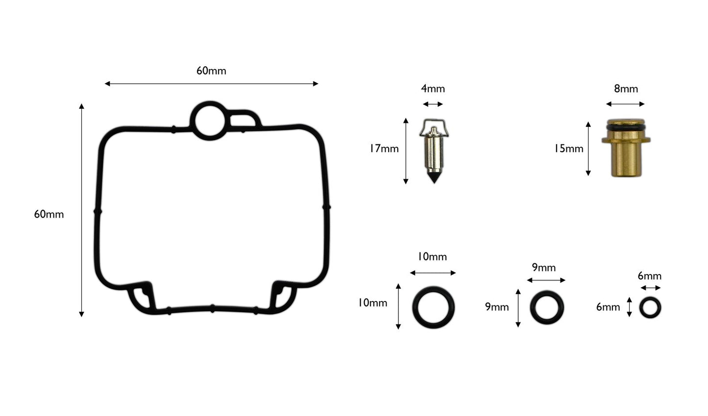 Carb Repair Kit Suzuki GS500EK-EV 89-97, GSX1000GN 92-94