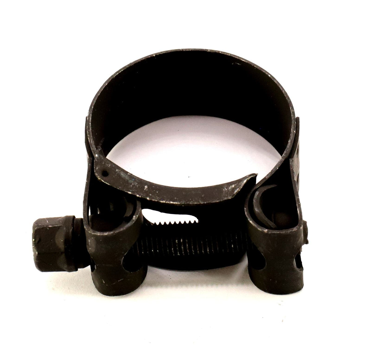 Mikalor Exhaust Clamp 37-40mm S/S With Zinc Bolt (Black))