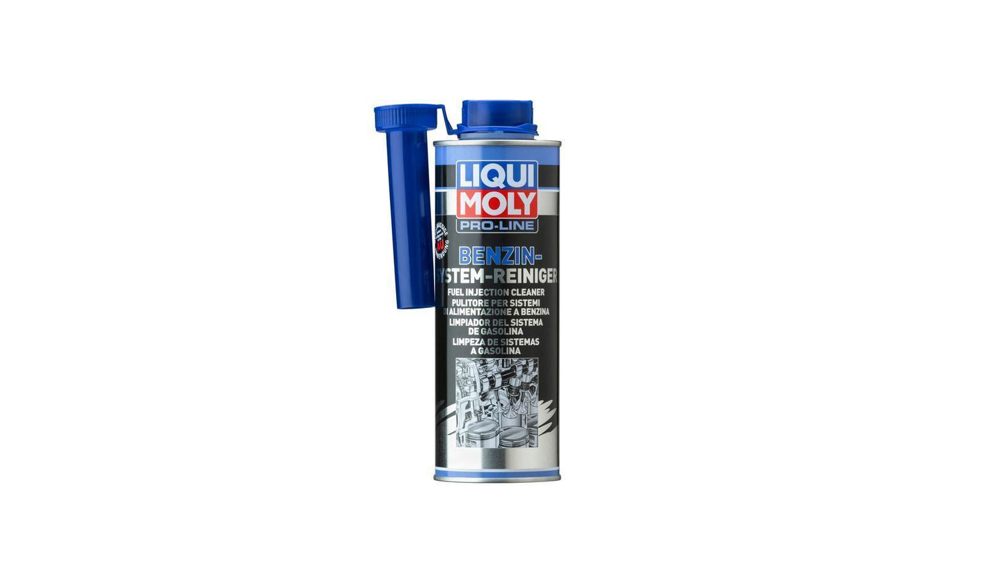 Liqui Moly Pro-Line Fuel System Clean Removes Deposits From Injectors, Intake Valves, Spark Plugs & Combustion Chamber 500ml