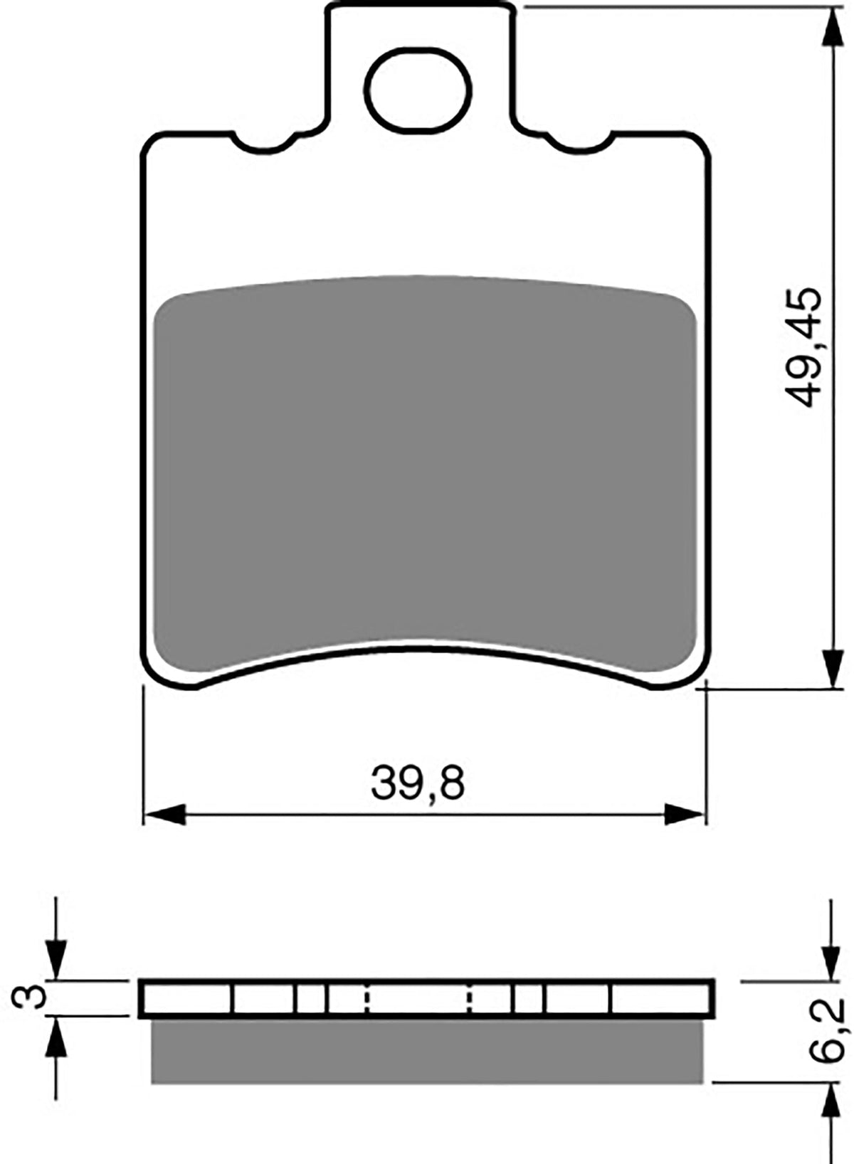 Goldfren Brake Pads S33-098, VD948, FA193, FDB680, SBS725, SBS697
