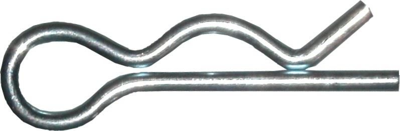 R Clip 8mm(Overall Length 27mm,1.75mm Thickness) Per 20
