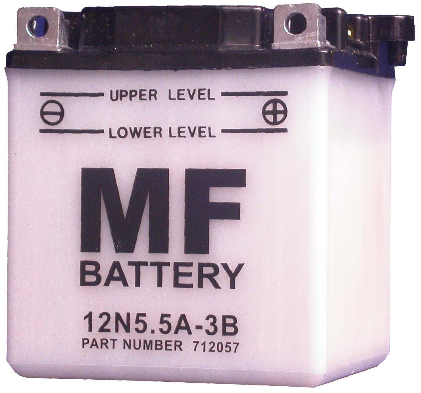 Battery 12N5.5A-3B - 12v 5.5AH L:105mm H:115mm W:91mm