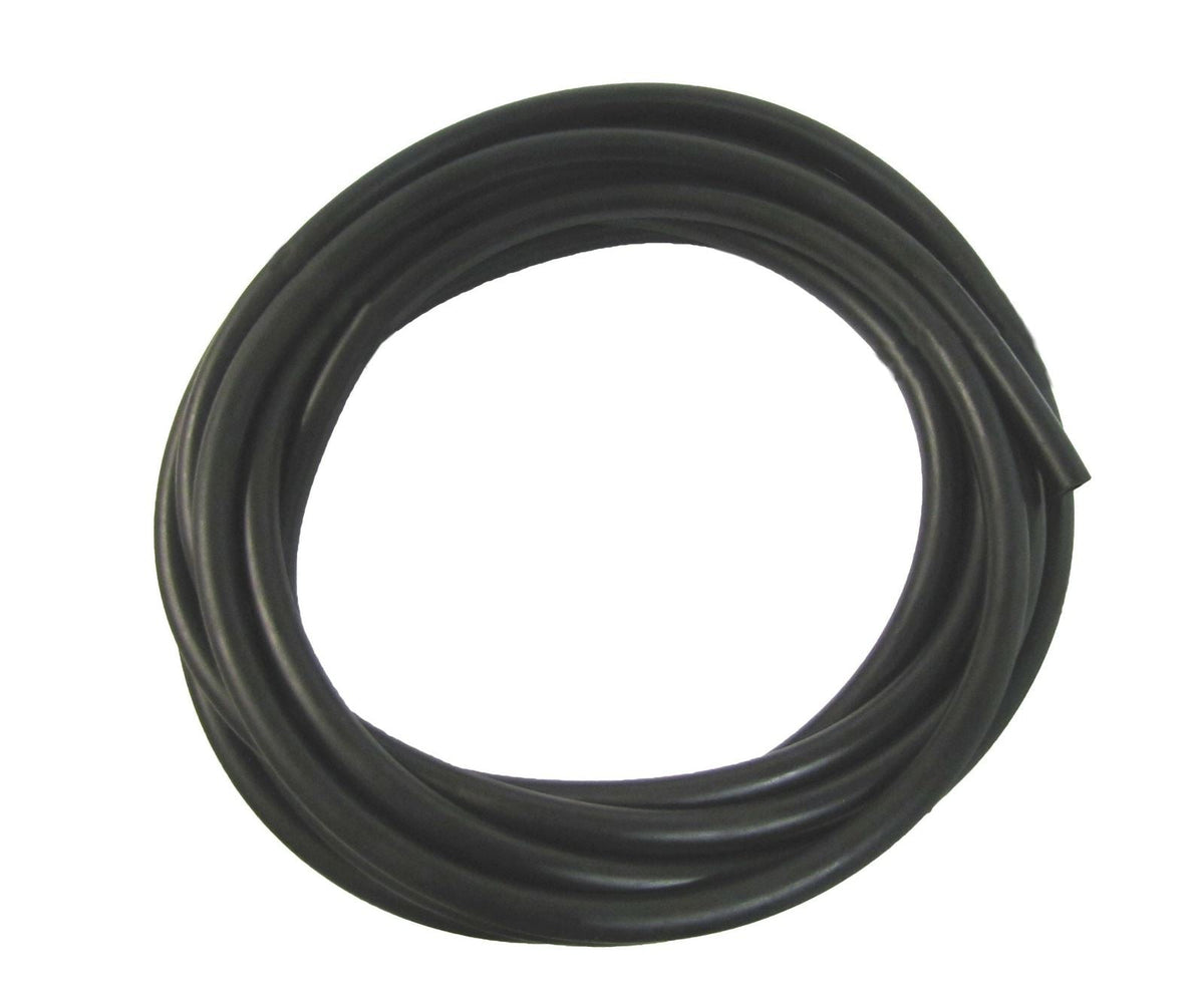 Black Fuel Petrol Hose Pipe Neoprene 6mm x 10mm (5 Metres in length)