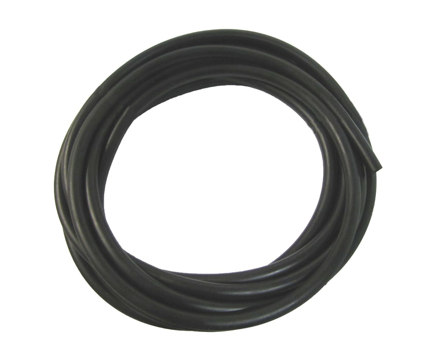 Black Fuel Petrol Hose Pipe Neoprene 6mm x 10mm (5 Metres in length)