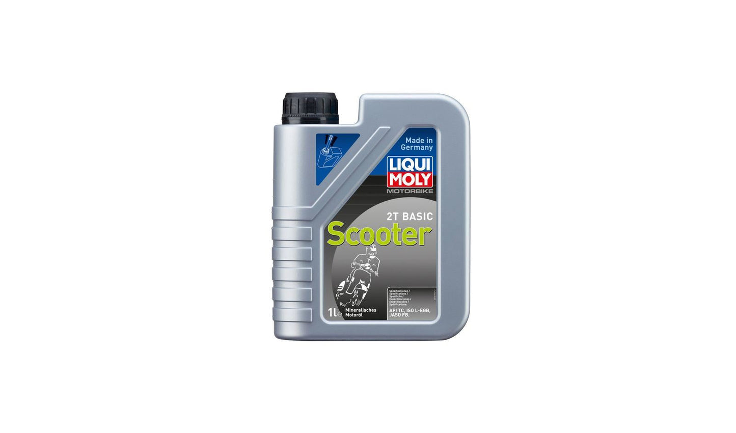 Liqui Moly 2T Basic Scooter Mineral Oil 1 Litre