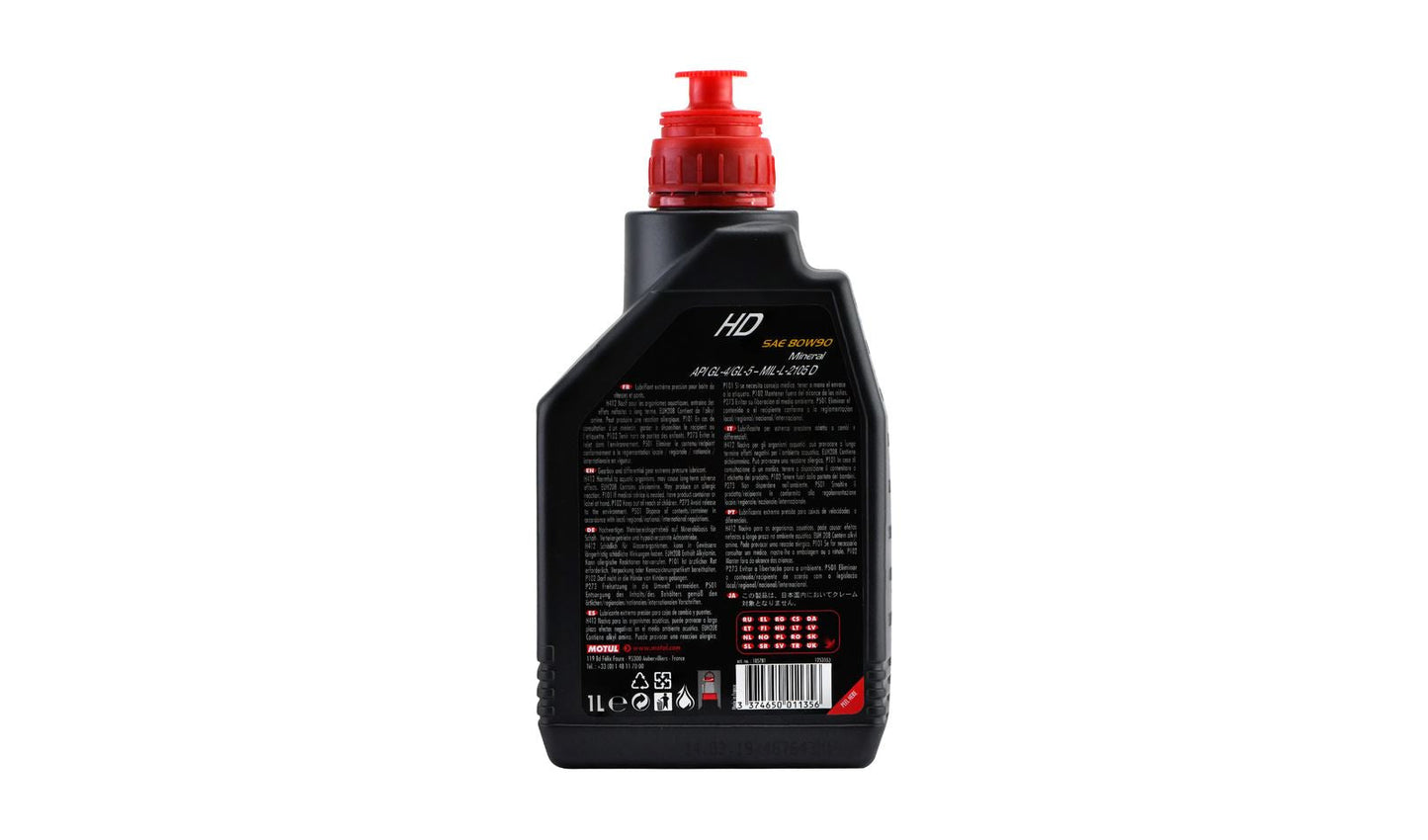 Motul HD 80w90 GL5 Gearbox Oil 1 Litre