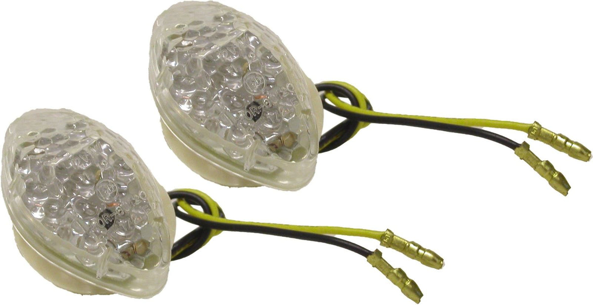 Complete Indicator LED Flush Mount Fairing Honda (Clear)
