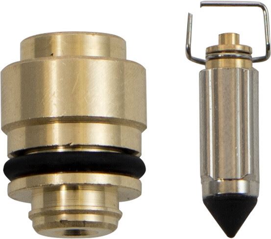 TourMax Carb Float Needle & Seat Set OE Refs: 4SV-14107-15, 4KM-14107-15, 13370-20F00, 13370-33E80, 16030-1088