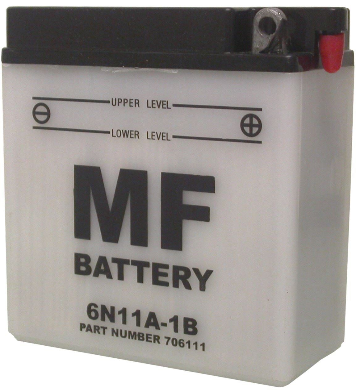 Battery 6N11A-1B - 6v 11AH L:120mm H:131mm W:60mm