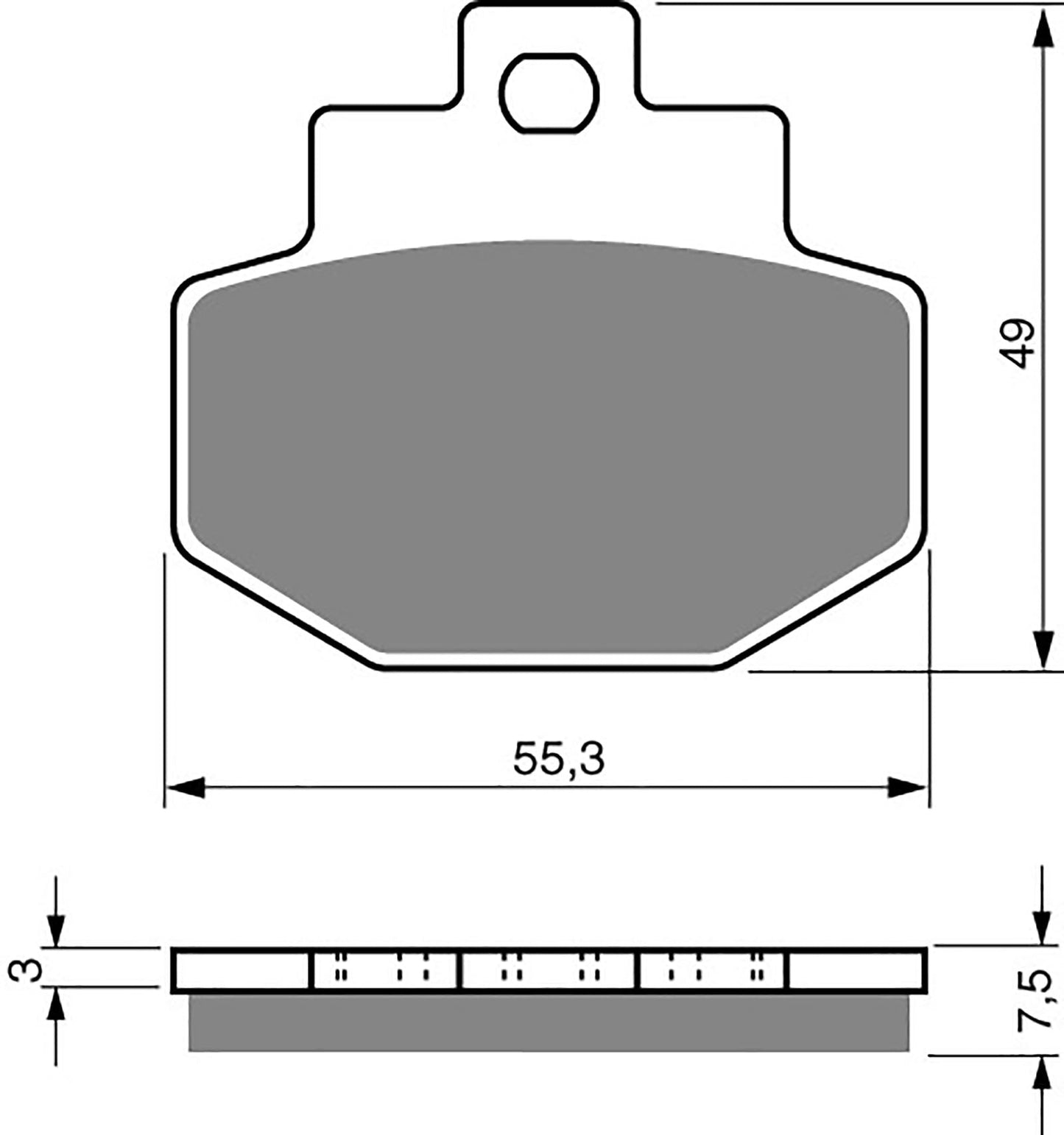 Goldfren Brake Pads S33-186, FA321, SBS772, FDB2115, VD981