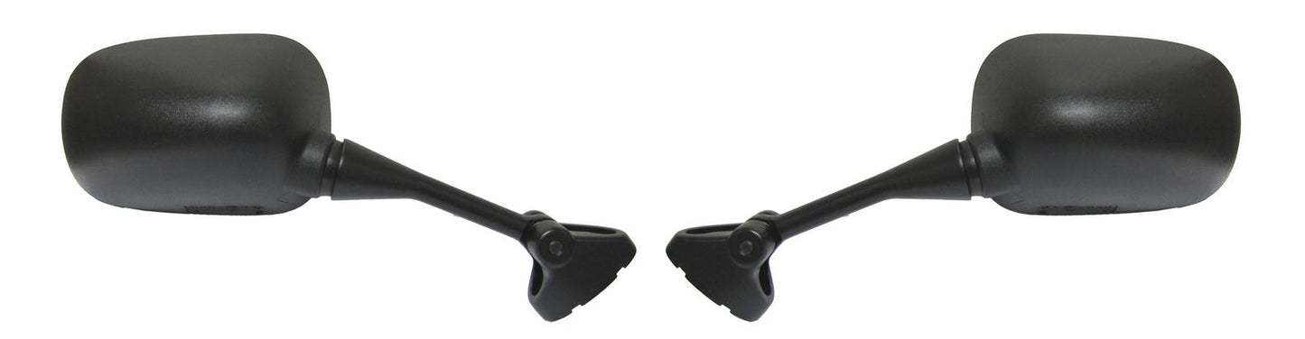 Mirrors Fairing Black Left & Right Honda VFR800 02-09