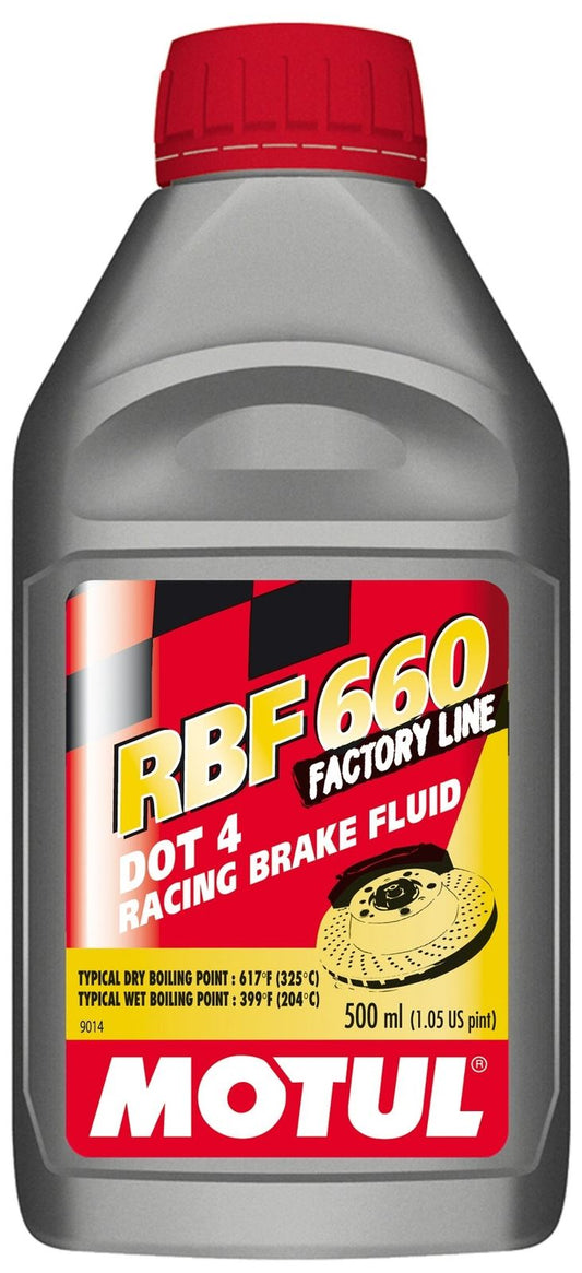 Motul RBF660 Factory Line Brake Fluid (DOT 4) (325oC) 500ml