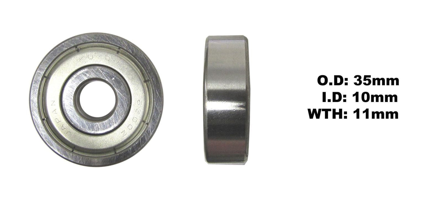 Bearing Koyo 6300ZZ(I.D 10mm x O.D 35mm x W 11mm)