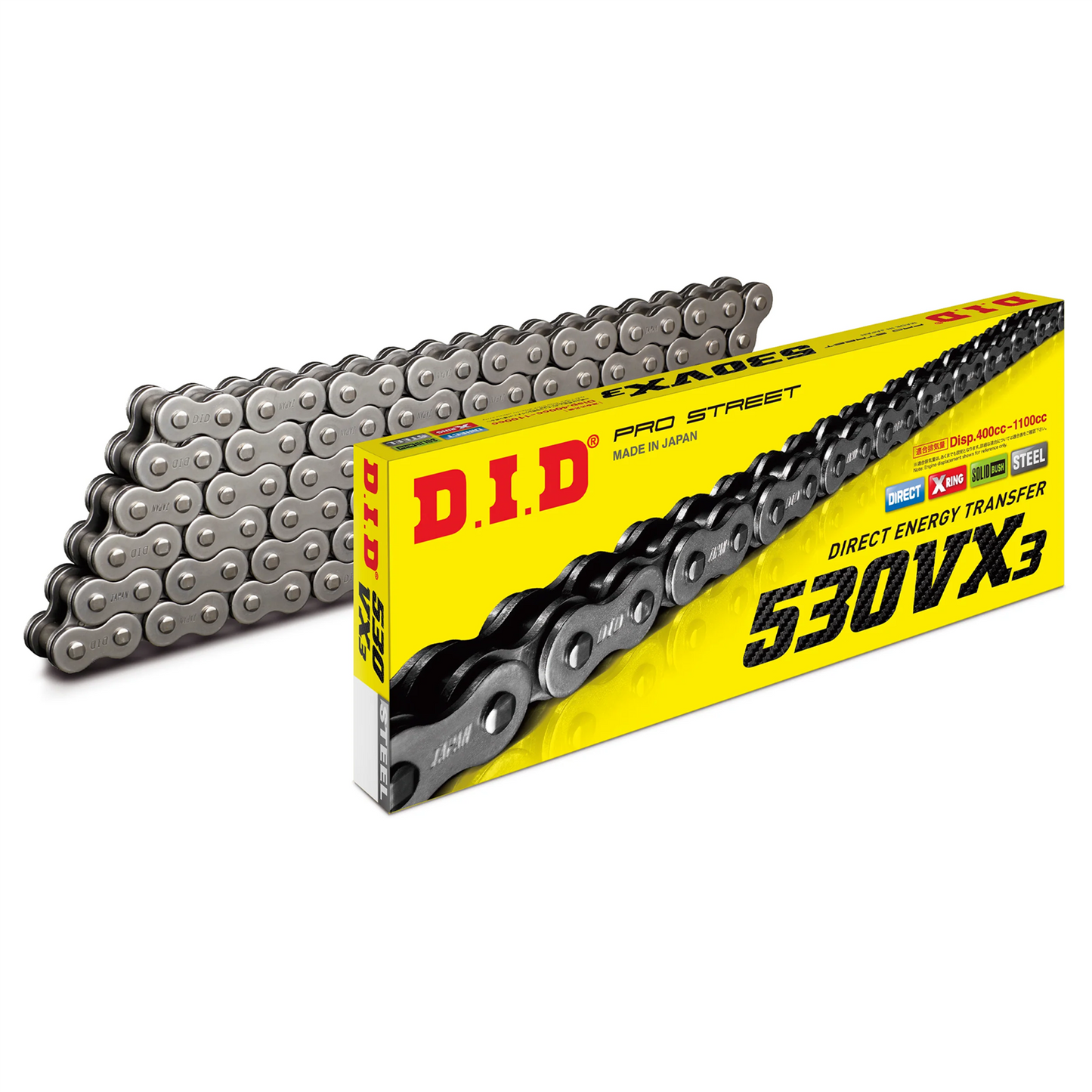 Chain DID 530VX-106 X-Ring(Black)