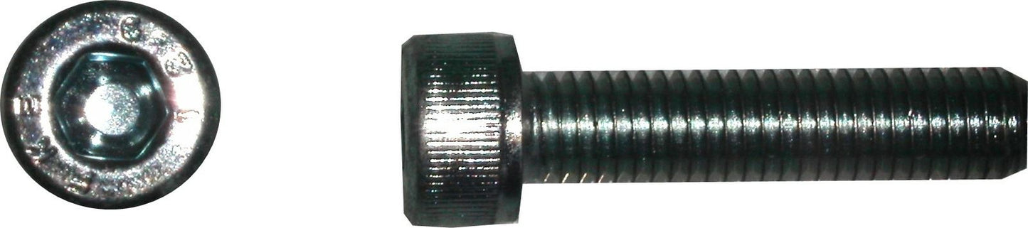 Screws Allen M8 x 25mm x 1.25mm Pitch