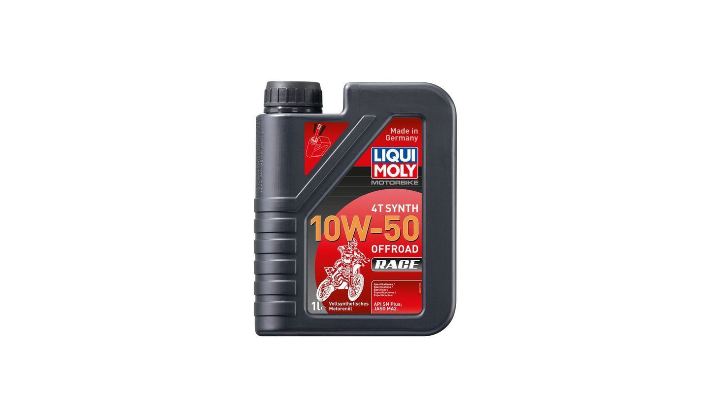 Liqui Moly 4T Motorbike Race 10w50 Off Road Fully Synthetic Oil 1 Litre