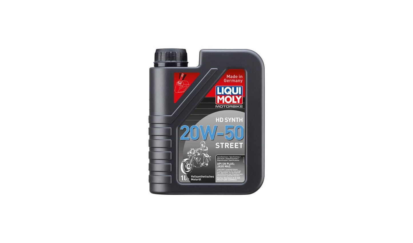 Liqui Moly 4T Motorbike Harley Davidson 20w50 Fully Synthetic Oil 1 Litre