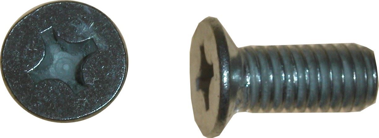 Screws Countersunk 6mm x 10mm(Pitch 1.00mm) (Per 100)