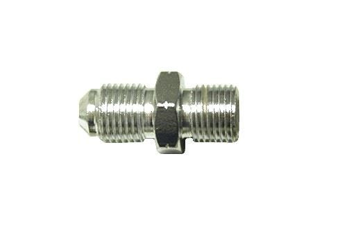 Adaptor UNF 3/8 UNF Convex Chrome For on to 1/8" Hose End (Per 5)