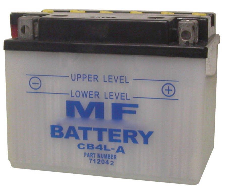 Battery CB4L-A - 12v 4AH L:121mm H:92mm W:71mm