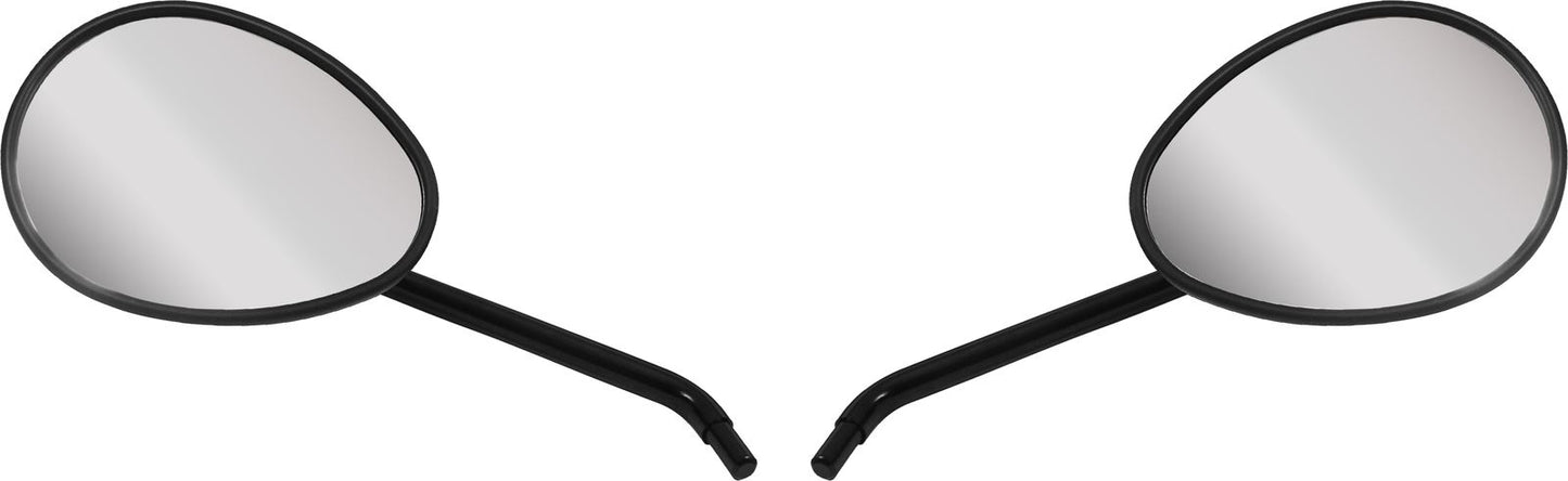 Mirrors 10mm Black Oval Left & Right Triumph Speed Triple