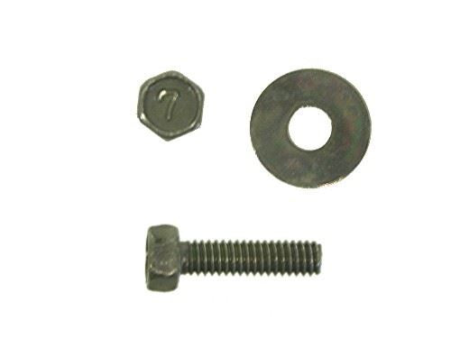 Set of 6 Clutch Spring Bolt & Washers 5mm x 25.50mm Long (900525 & 912306 Washer OD:16mm ID:6mm) (CBW-302)