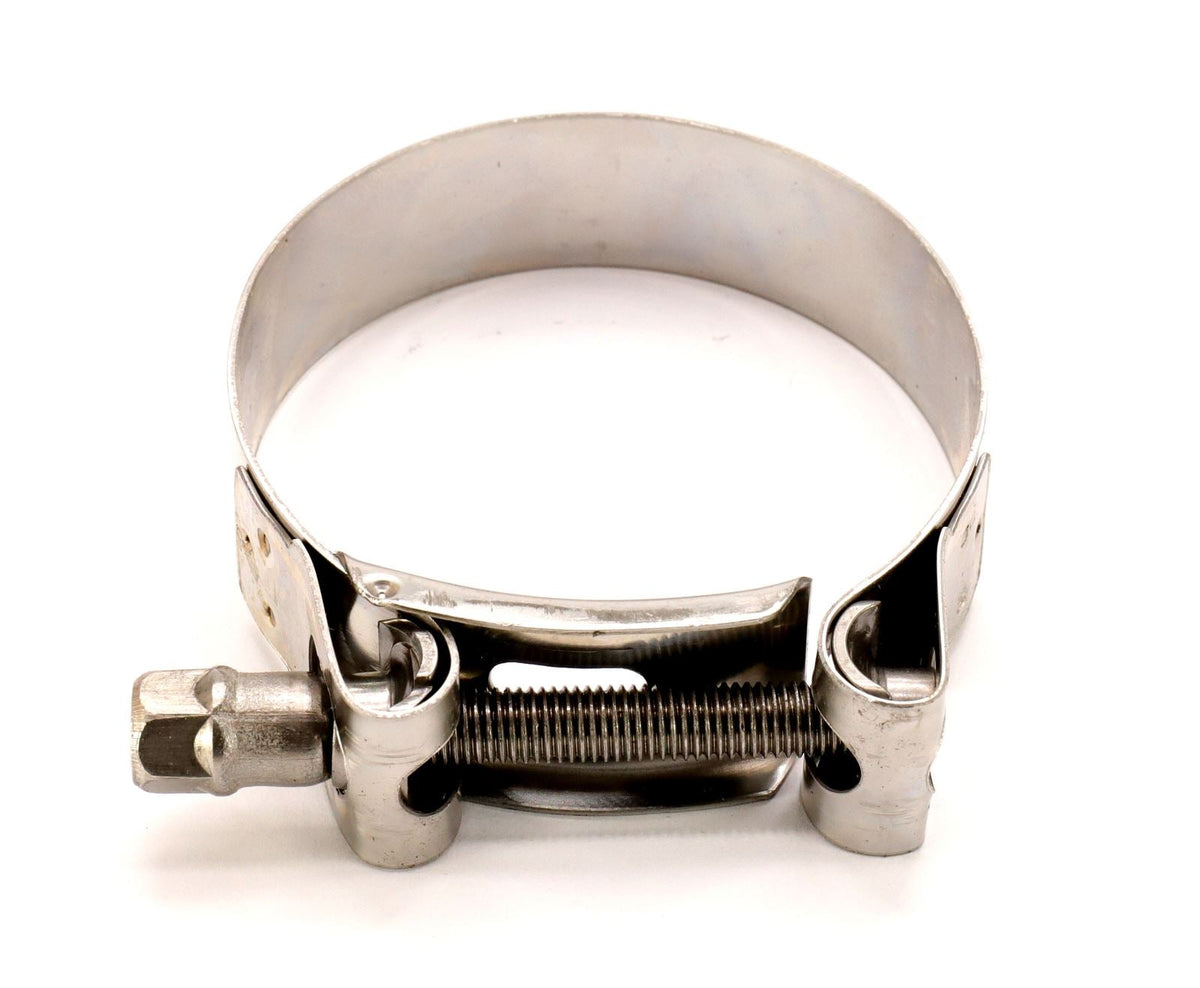 Mikalor Exhaust Clamp 63-68mm All Stainless Steel inc Bolt