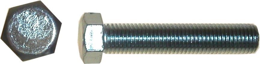 Bolts Hexagon 10mm x 50mm(14m m Spanner Size)(Pitch 1.50mm) (Per 20)