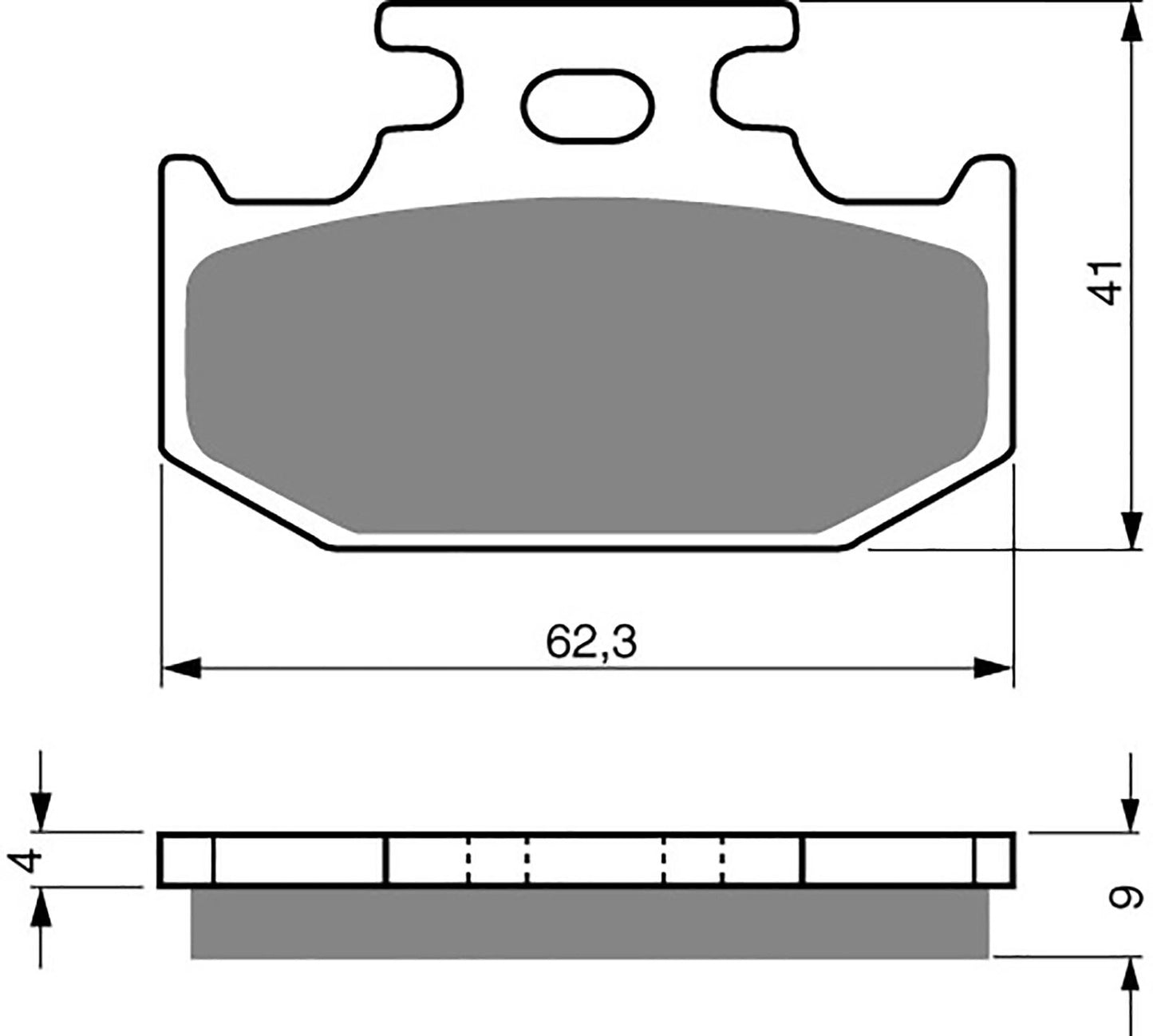 Goldfren Brake Pads K5-001, VD432, FA152, FDB659, SBS632