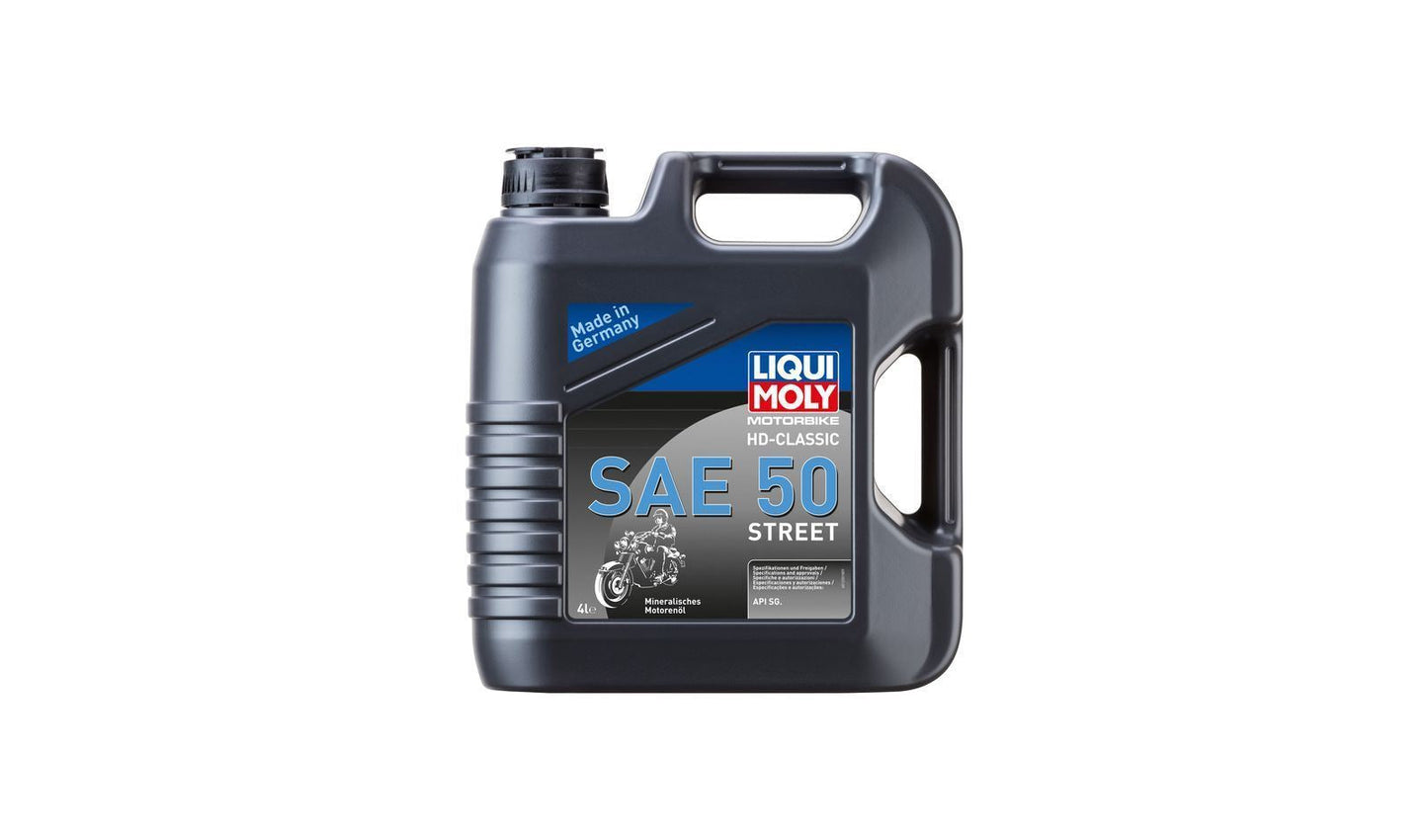 Liqui Moly 4T Classic 50w Mineral Oil 4 Litres