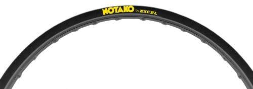 EXCEL NOTAKO BLACK RIM 215x19, 36 SPOKE HOLE MX DRILLING