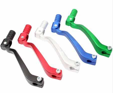 GEAR LEVER ALLOY BLUE , PIT BIKE STYLE 881703
