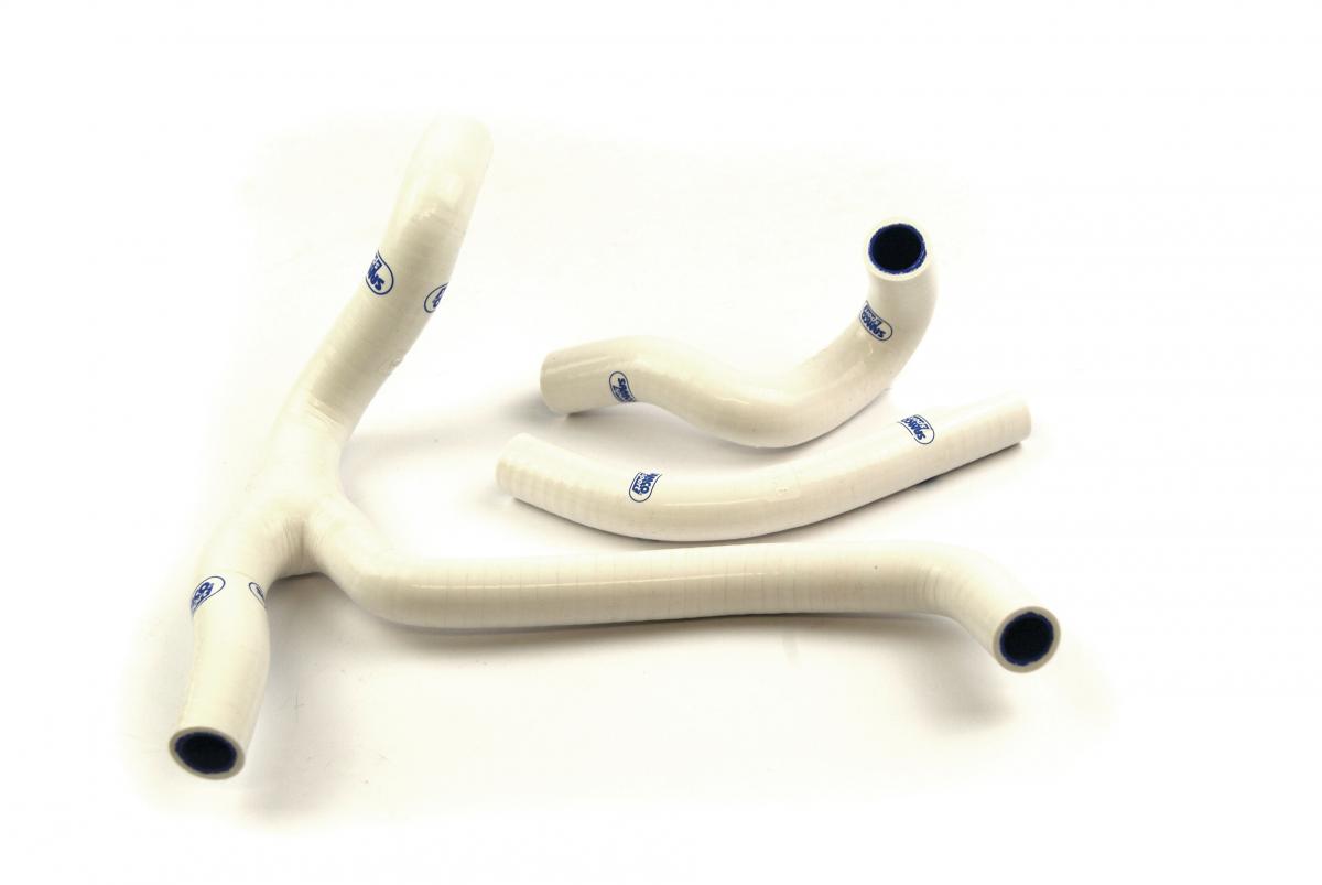 SAMCO HOSE KIT SUZUKI RMZ 450 15-17 Y' Piece Race Design, 3 PIECE KIT, WHITE