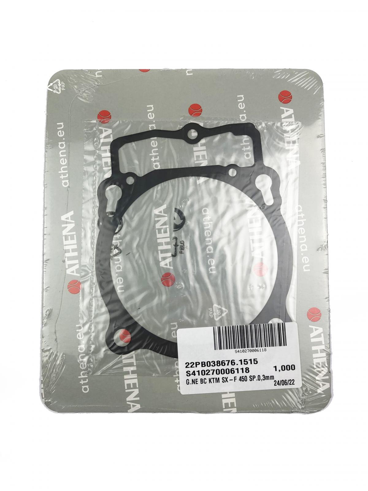 CYLINDER BASE GASKET 0.20mm KTM/HUSQ 450/500 16-22 16-22, ATHENA S410270006117