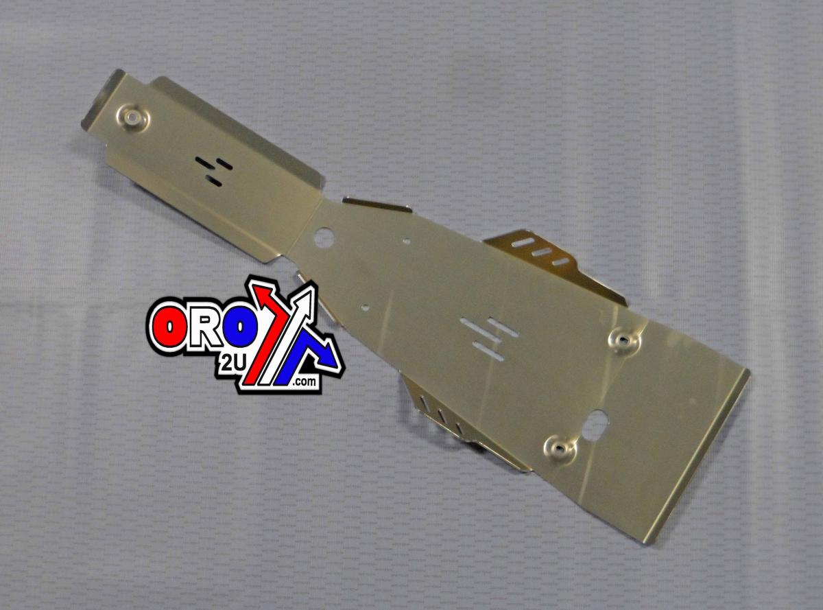ENGINE ALUMINIUM SKID PLATE, SUZUKI LTZ400, KAWASAKI KFX400 03-06
