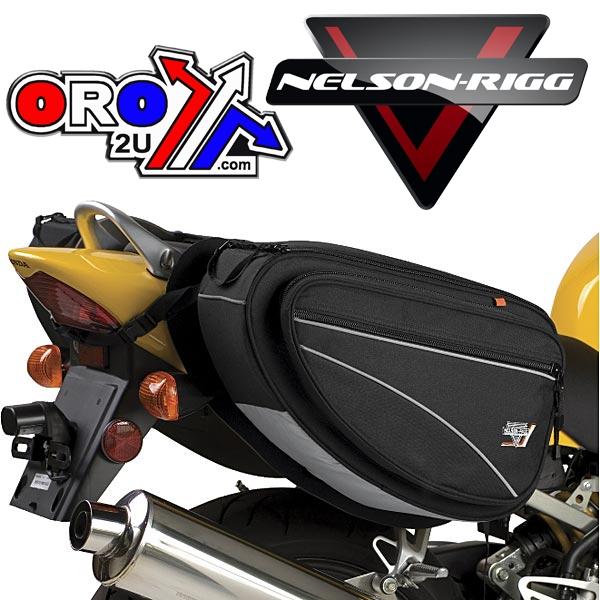 SADDLEBAGS DELUXE, NELSON-RIGG CL-950, L 17xH 11xD 6.5 in