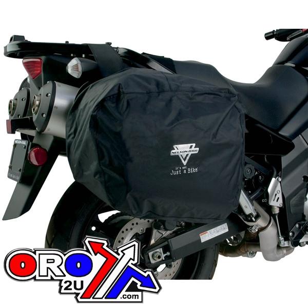 SADDLEBAGS TOURING, NELSON-RIGG, L 15xH 13xD 9in Holds 28.76 liters EACH SIDE