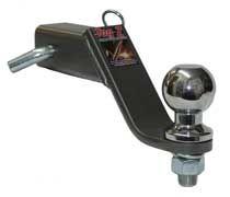 50mm BALL 30mm DROP MOUNT+PIN, ATV UTV QUAD HITCH MOUNT