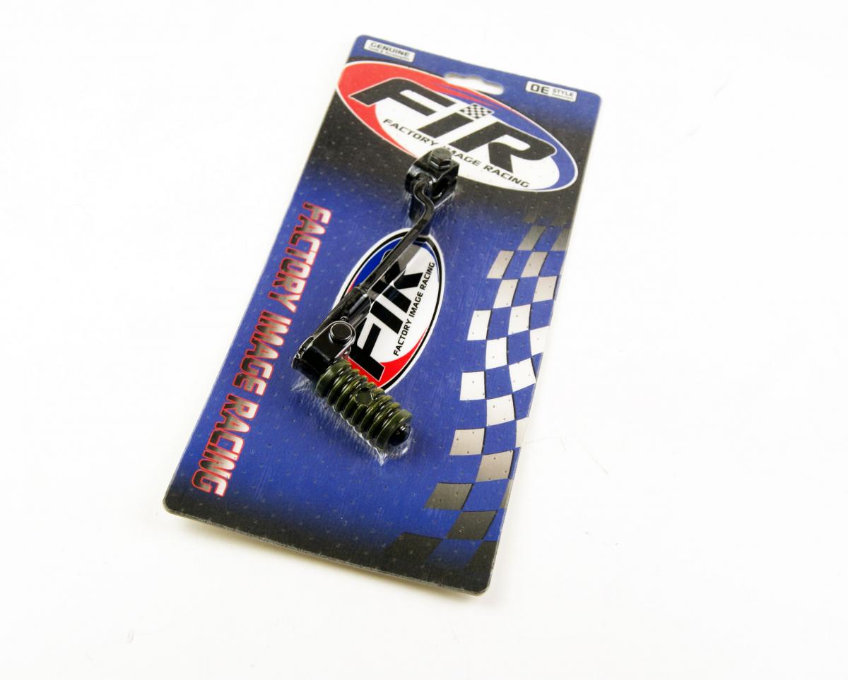 GEAR LEVER STEEL BLACK FOLDING, 11.5mm SPLINE 125mm LONG