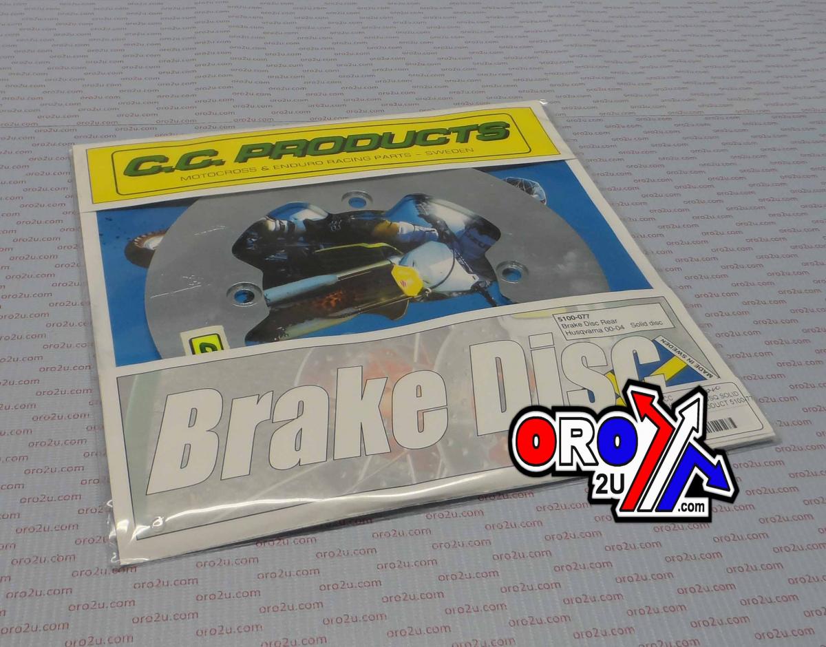 DISC BRAKE REAR CR/TC 00-04, WR/TE 00-05, CROSS-CENTER PRODUCT 5100-77