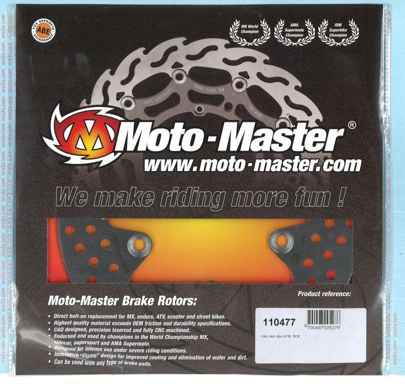 DISC BRAKE REAR, MOTO-MASTER 110477 KTM 1190 RC8 08-13