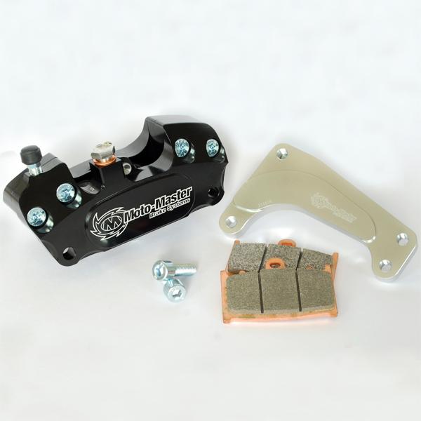 RACING 4-PISTON CALIPER BLACK YAMAHA YZ125/250 08-18, YZ250F 07-18, YZ450F 08-18