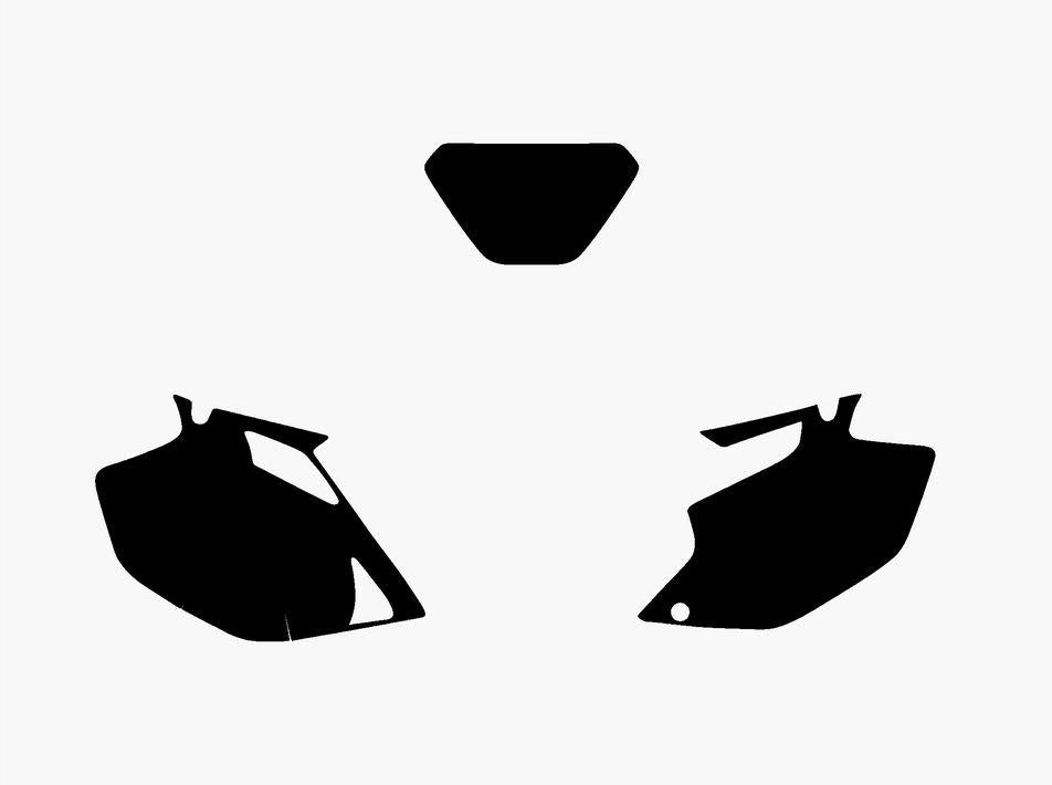 BLACK BACKGROUNDS YAMAHA WR-F 250/450 2003-2004