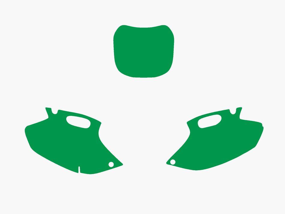 GREEN BACKGROUNDS YAMAHA YZ250F 01-02, YZ450F 00-02