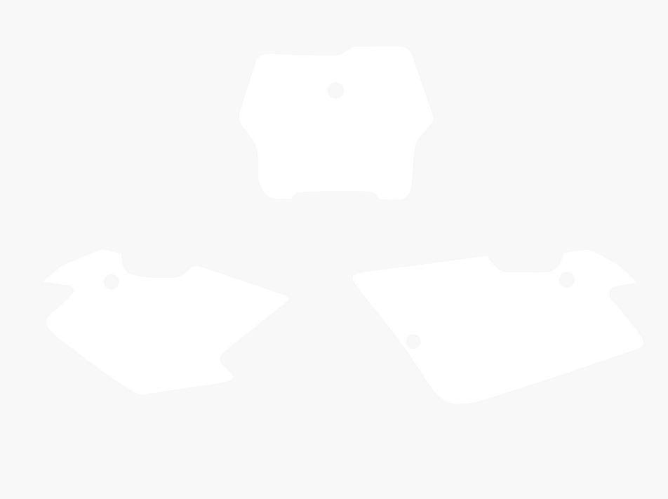 WHITE BACKGROUNDS HUSQVARNA TC125/250 00-04, TC250/450 02-04