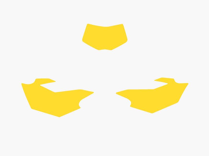 YELLOW BACKGROUNDS YAMAHA WR250F 15-19, WR450F 16-18