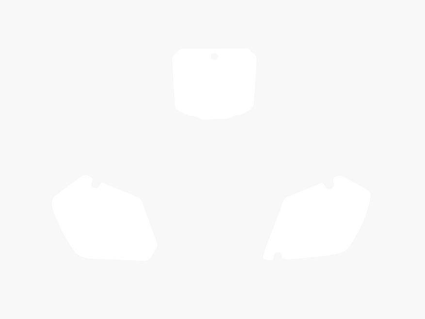 WHITE BACKGROUND HONDA CR250 97-99, CR125 98-99