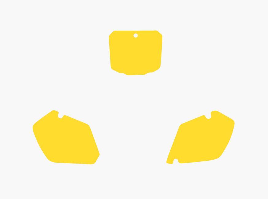 YELLOW BACKGROUND HONDA CR250 97-99, CR125 98-99